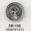 SB190 Cúc 4 Lỗ Làm Từ Ngọc Trai đen