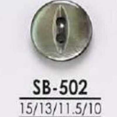 SB502 Cúc 2 Lỗ Bằng Ngọc Trai đen