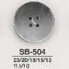SB504 Cúc 4 Lỗ Bằng Ngọc Trai đen