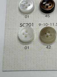 SC201 NÚT DAIYA Chống Va đập HYPER DURABLE "" Loạt Cúc Polyester Giống Trâu "" DAIYA BUTTON Ảnh phụ