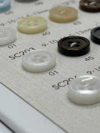 SC203 NÚT DAIYA Chống Va đập HYPER DURABLE "" Cúc Polyester Giống Vỏ Trai/sò/xà Cừ Series "" DAIYA BUTTON Ảnh phụ