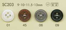 SC203 DAIYA BUTTONS Series HYPER DURABLE Chống Va đập Nút Polyester Giả Vỏ Trai