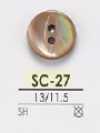 SC27 Cúc 2 Lỗ Bằng Vỏ Trai/sò/xà Cừ