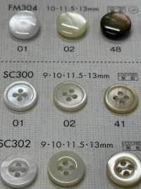 SC300 NÚT DAIYA Cúc Polyester Giống Vỏ Trai/sò/xà Cừ DAIYA BUTTON Ảnh phụ