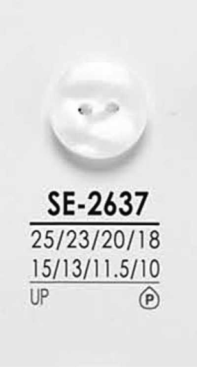 SE2637 Cúc áo Sơ Mi Dùng Cho Nhuộm đen