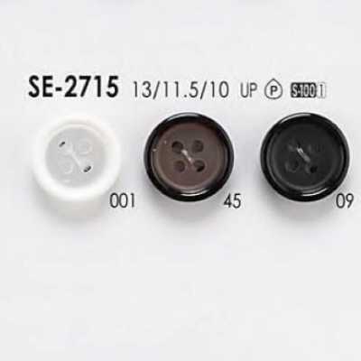 SE2715 Cúc 4 Lỗ Bằng Nhựa Resin Polyester