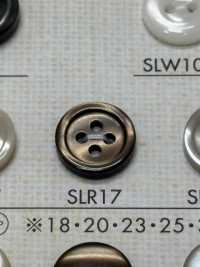 SLR17 NÚT DAIYA Cúc Polyester Giống Vỏ Trai/sò/xà Cừ DAIYA BUTTON Ảnh phụ