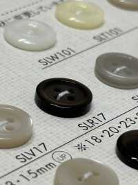 SLR17 NÚT DAIYA Cúc Polyester Giống Vỏ Trai/sò/xà Cừ DAIYA BUTTON Ảnh phụ
