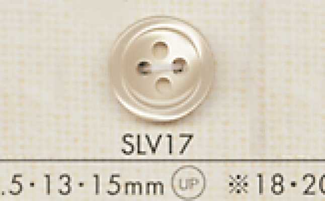 SLV17 DAIYA BUTTONS Cúc Polyester Giả Xà Cừ