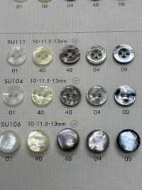 SU104 NÚT DAIYA Cúc Polyester Giống Vỏ Trai/sò/xà Cừ DAIYA BUTTON Ảnh phụ