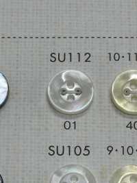 SU112 NÚT DAIYA Cúc Polyester Giống Vỏ Trai/sò/xà Cừ DAIYA BUTTON Ảnh phụ