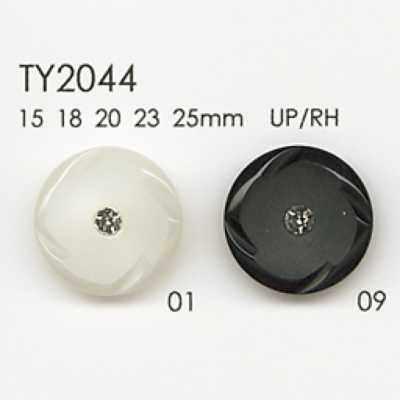 TY2044 Cúc Bằng Nhựa Resin Polyester/đá Rhinestone