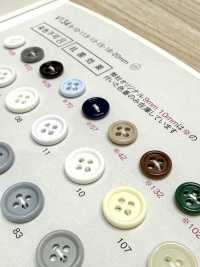 V134 Cúc 4 Lỗ Bằng Nhựa Resin Urê Có Viền DAIYA BUTTON Ảnh phụ