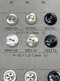VES110 NÚT DAIYA Cúc Polyester Giống Vỏ Trai/sò/xà Cừ DAIYA BUTTON Ảnh phụ