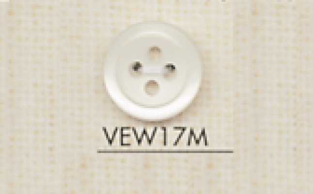 VEW17M DAIYA BUTTONS Cúc Polyester Giả Xà Cừ