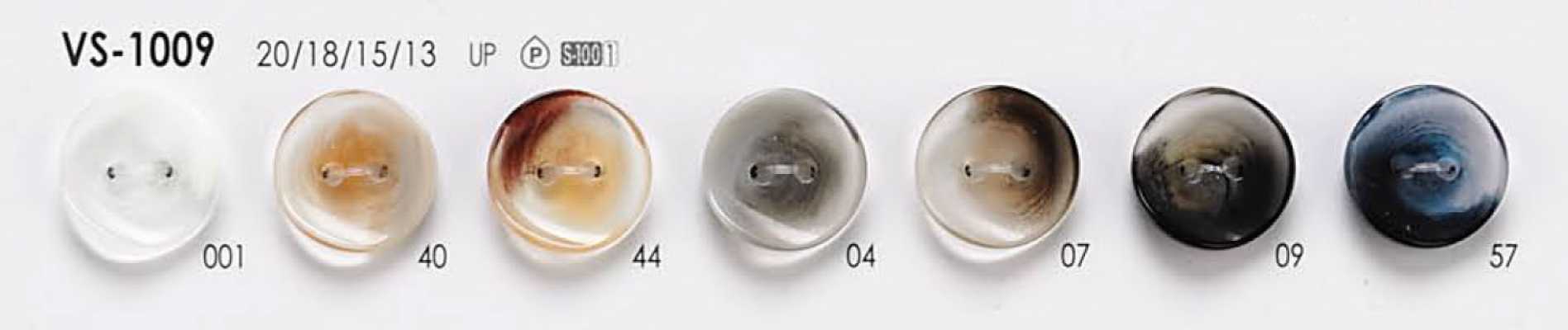 VS1009 Cúc Nhựa Resin Polyester