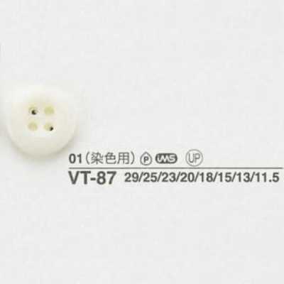 VT87 Cúc 4 Lỗ Làm Từ Nhựa Resin Polyester