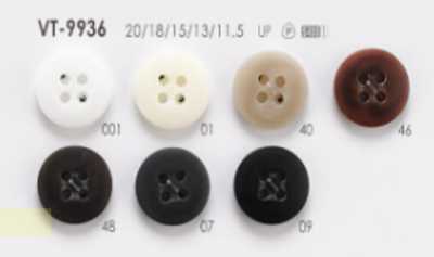 VT9936 Cúc 4 Lỗ Mặt Trước Bằng Nhựa Polyester Resin