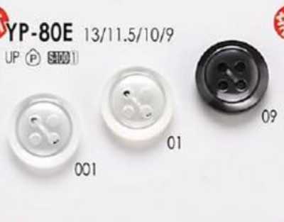 YP80E Cúc 4 Lỗ Bằng Nhựa Resin Polyester