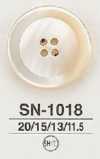 SN1018 Cúc 4 Lỗ Xuyên Mặt, Bóng, Làm Từ Vỏ Trai Takase