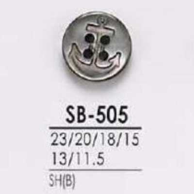 SB505 Cúc 4 Lỗ Làm Từ Ngọc Trai đen