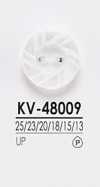 KV48009 Cúc Polyester đơn Giản 2 Lỗ