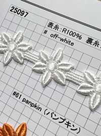 25097 Ren / Đăng Ten Hóa Học Chiều Rộng Hẹp Kyowa Lace Ảnh phụ