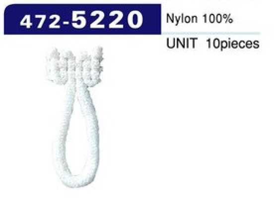 472-5220 Dây Cài Khuy Loại Nylon Wooly Cỡ Lớn (10 Cái)
