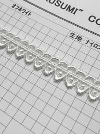 24081 Ren / Đăng Ten Vải Tuyn Hẹp Kyowa Lace Ảnh phụ