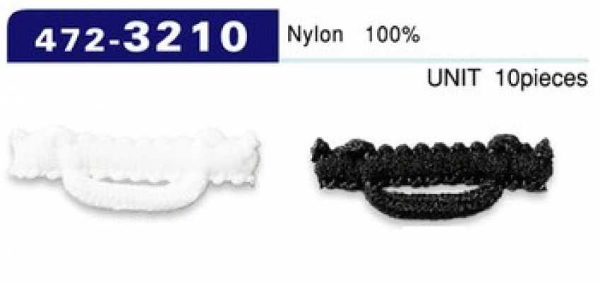 472-3210 Dây Cài Khuy Loại Nylon Woolly, Dạng Ngang 26mm (10 Cái)