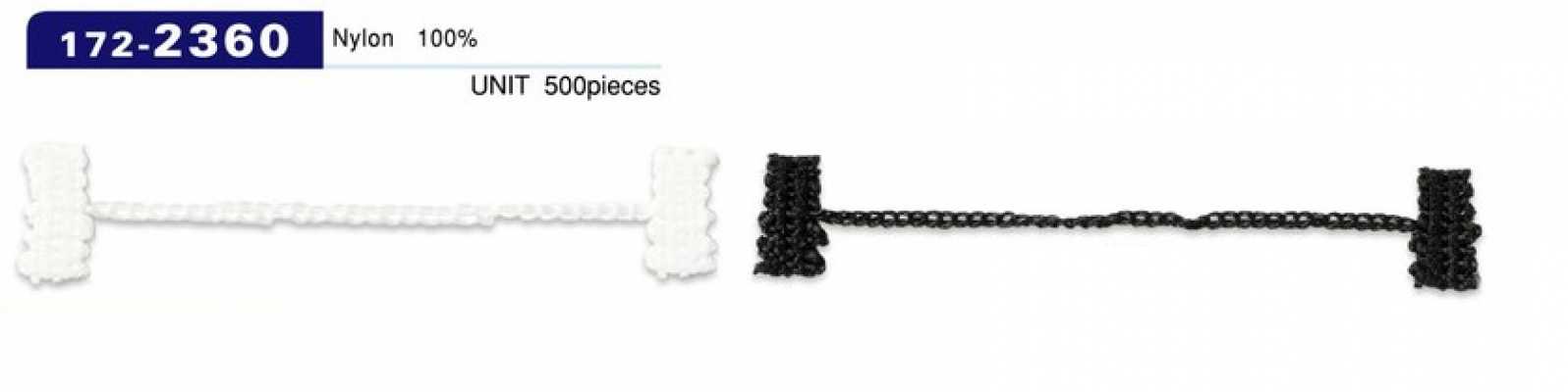 172-2360 Dây Cài Khuy Giữ Vải Lót, Loại Dây Xích, Tổng Chiều Dài 75mm (Số Lượng 500)