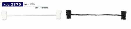 472-2370 Dây Cài Khuy Chặn Vải Lót Loại Dây Xích, Tổng Chiều Dài 85 Mm (Số Lượng 10)
