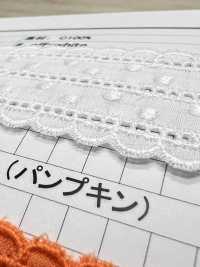 23218-1 Chất Liệu Cotton Ren / Đăng Ten Mịn Kyowa Lace Ảnh phụ