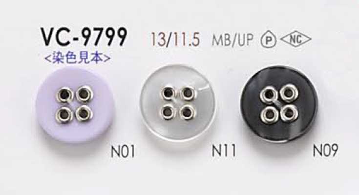 VC9799 Cúc Mắt Cáo Eyelet 4 Lỗ Dùng để Nhuộm