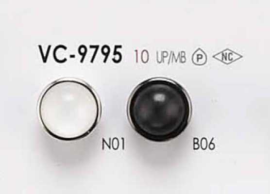 VC9795 Cúc Chân Vít Nấm Kiểu Vỏ Trai Dùng Cho Nhuộm