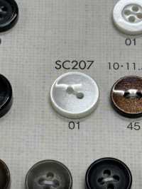 SC207 NÚT DAIYA Chống Va đập HYPER DURABLE "" Cúc Polyester Giống Vỏ Trai/sò/xà Cừ Series "" DAIYA BUTTON Ảnh phụ