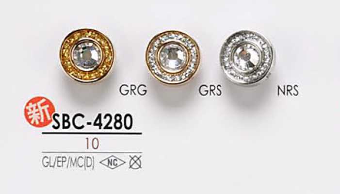 SBC4280 Cúc đá Pha Lê