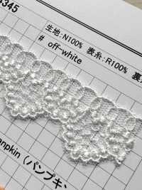 24345 Ren / Đăng Ten Vải Tuyn Hẹp Kyowa Lace Ảnh phụ