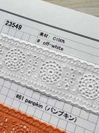 23549 Chất Liệu Cotton Ren / Đăng Ten Mịn Kyowa Lace Ảnh phụ
