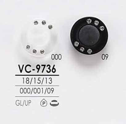 VC9736 Cúc đá Pha Lê Dùng để Nhuộm