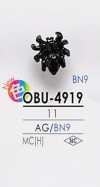 OBU4919 Cúc Kim Loại Hình Côn Trùng
