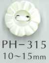 PH315 Cúc Vỏ Trai Hình Hoa 2 Lỗ