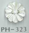 PH323 Cúc Vỏ Trai Hoa 2 Lỗ