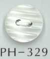 PH329 Nút Kẻ Sọc Cúc Vỏ Trai 2 Lỗ