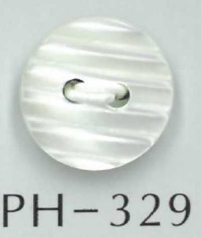 PH329 Cúc Vỏ Trai 2 Lỗ Kiểu Kẻ Sọc