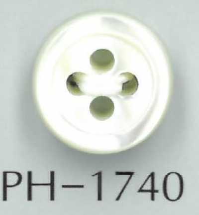PH1740 Cúc Vỏ Trai Loại 17, Dày 4mm