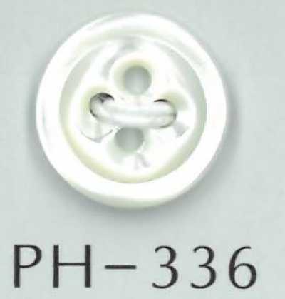 PH336 Cúc Vỏ Trai 4 Lỗ Kiểu Cỏ Ba Lá