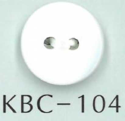 KBC-104 BIANCO SHELL Cúc Vỏ Trai Phẳng 2 Lỗ