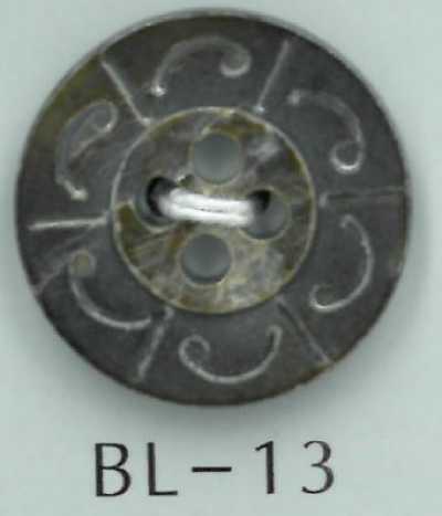 BL-13 Cúc Vỏ Trai Họa Tiết Nhật 4 Lỗ