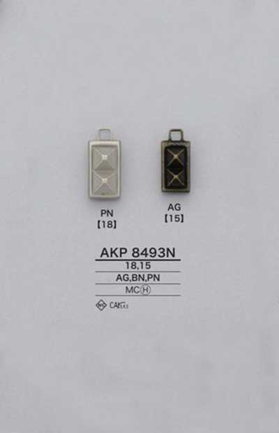 AKP8493N Đinh Tán điểm Dây Khoá Kéo (Tay Kéo Phéc Mơ Tuya)